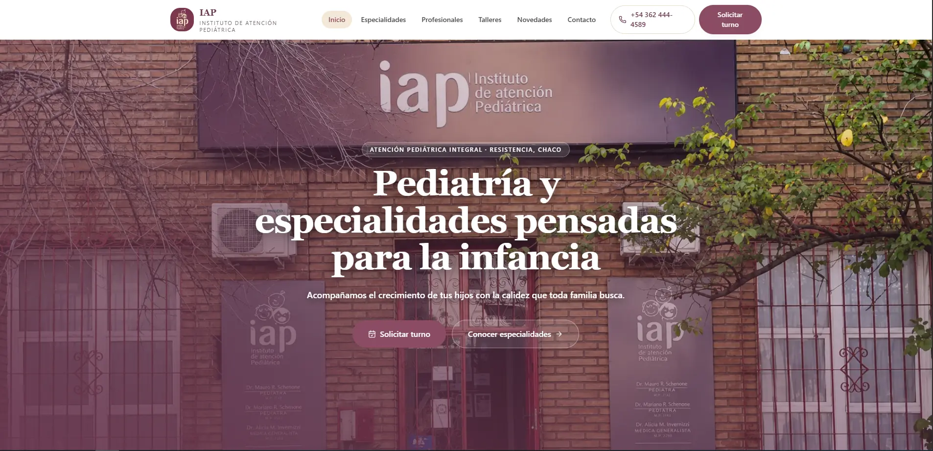 Sistema web para gestión de IAP